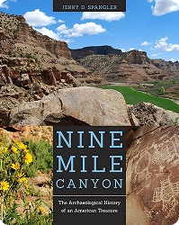 book cover for 'Nine Mile Canyon'